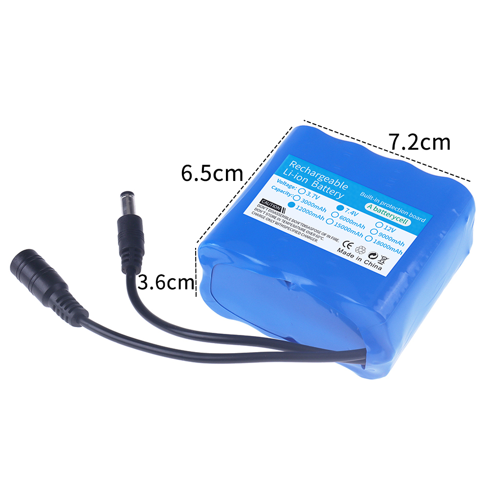 Batterie au Lithium 2S4P 18650 - Fish Finder Battery avis et prix