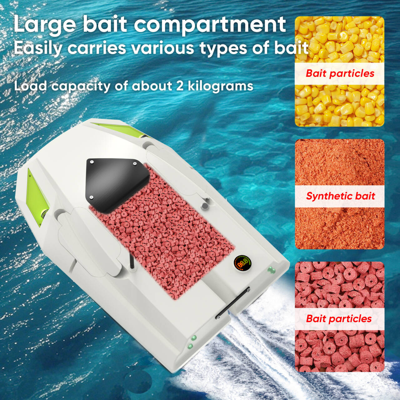Bateau à appâts de pêche à la  - Fishing Gps avis et prix