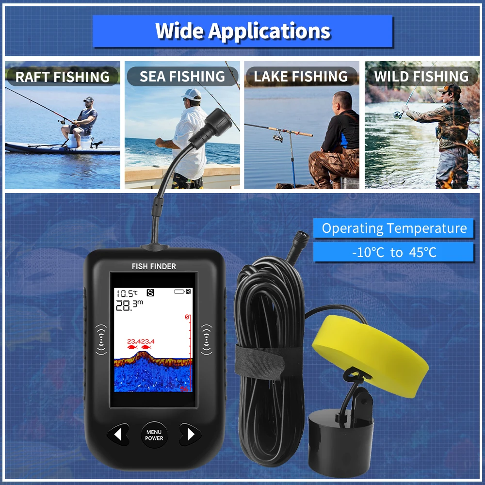 Détecteurs de poissons Erchang - Fish Finder Transducer avis et prix