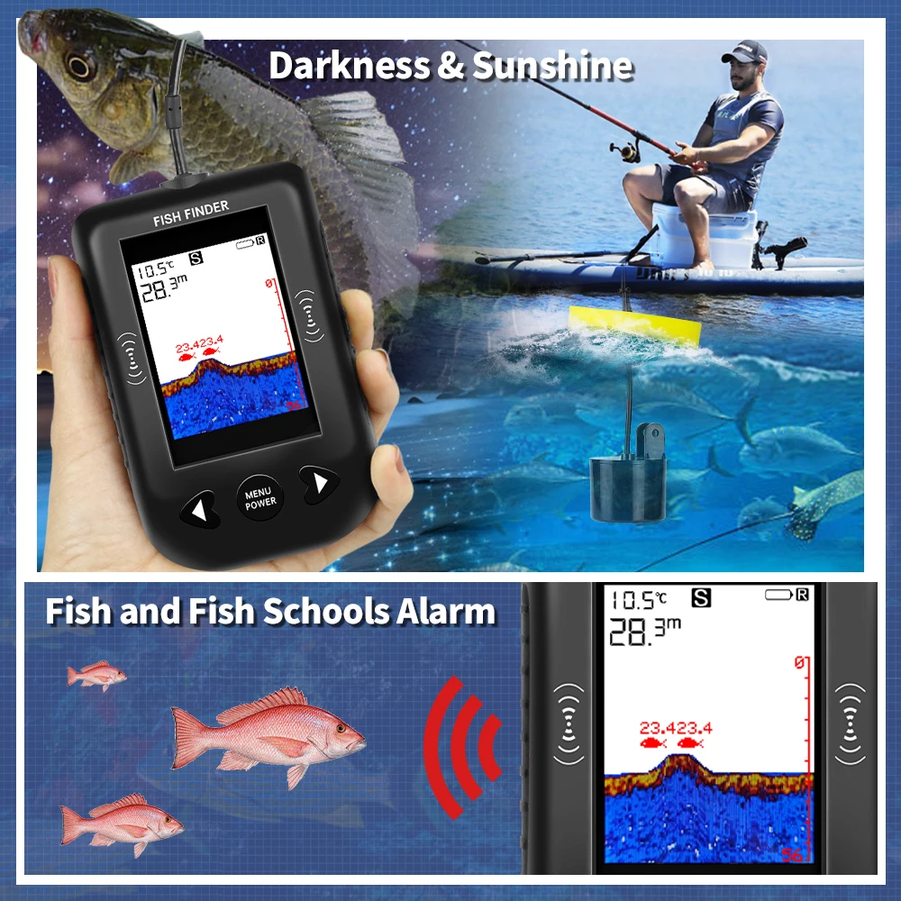Détecteurs de poissons Erchang - Fish Finder Transducer avis et prix