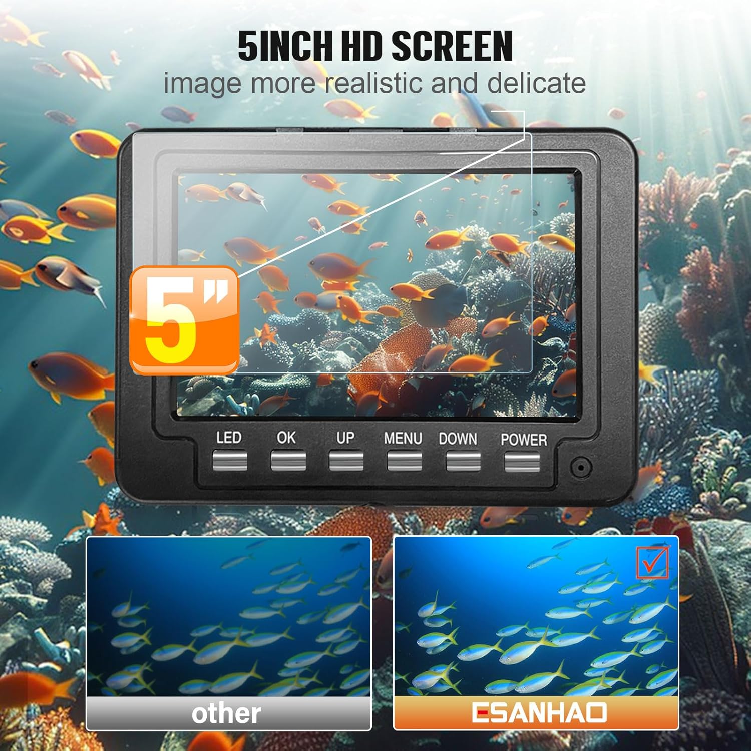 Caméra de pêche sous-marine  - - Fish Finder Portable avis et prix