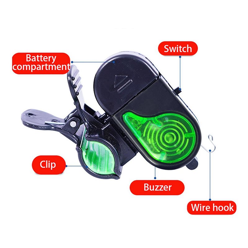 Alarmes de pêche A06F-8PCS ave - Bite Alarm avis et prix
